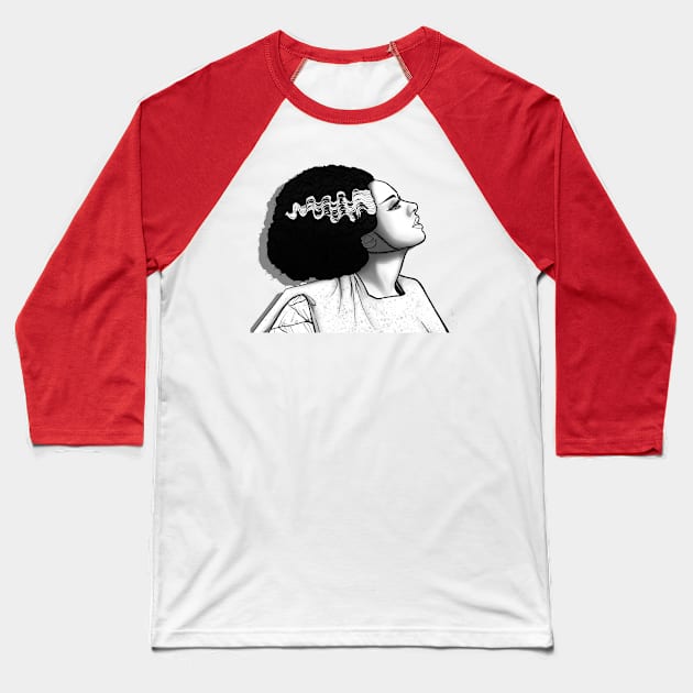 The Bride Baseball T-Shirt by fantasmicthreads